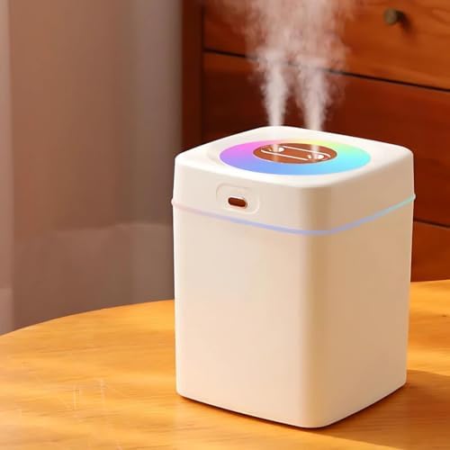 Alternative view of 3 Litre Ultrasonik Çift Püskürtmeli Hava Nemlendirici, Buhar Makinası, Koku Eklenebilir