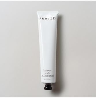 Aurezzı Menthol Mentol Aromalı 24K Altın Parçacıkları Beyazlatıcı Diş Macunu 75Ml