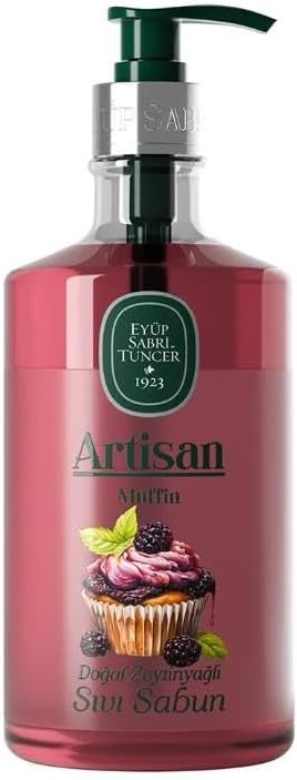 Artisan Doğal Zeytinyağlı Sıvı Sabun Muffin 600 ml