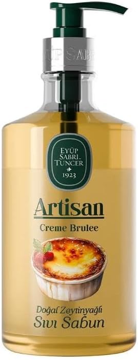 Artisan Doğal Zeytinyağlı Sıvı Sabun Creme Brulee 600 ml