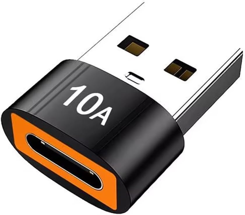 Monte Lua Erkek USB 3.0 TO Dişi Type-C OTG, Ara Aparat, 10 Amper, Data - Şarj Kablosu, Çevirici Dönüştürücü,