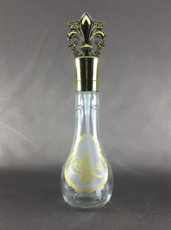 Alternative view of 1 Adet 120 ml Ottoman Dezenfektan Kolonya ve Hediyelik Boş Sprey Başlıklı Cam Şişe