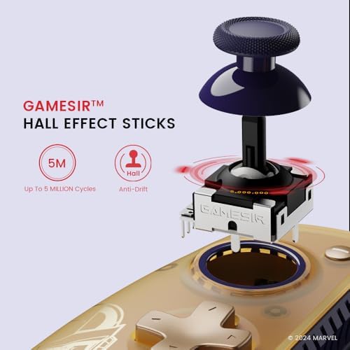 G8 Plus Bluetooth Mobile Game Controller for Switch & iOS & & Tablets, Gamepad – Hall Effect Joysticks & Triggers Fit For, Steam Link,PUBG MOBILE, Call of Duty (G8