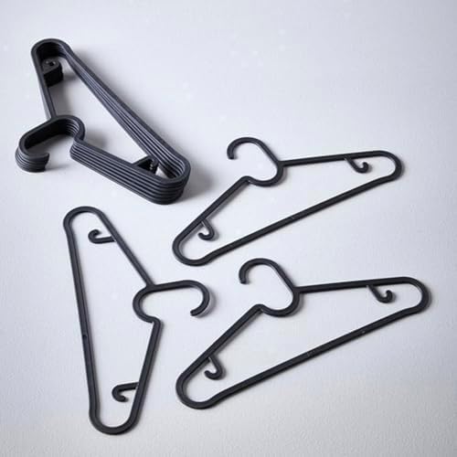 10 Adet Dolap İçi Elbise Askısı,Pantolon,Gömlek,Ceket,Etek Askısı,Gardrop İçin Slim Plastik Askı (10 Adet)