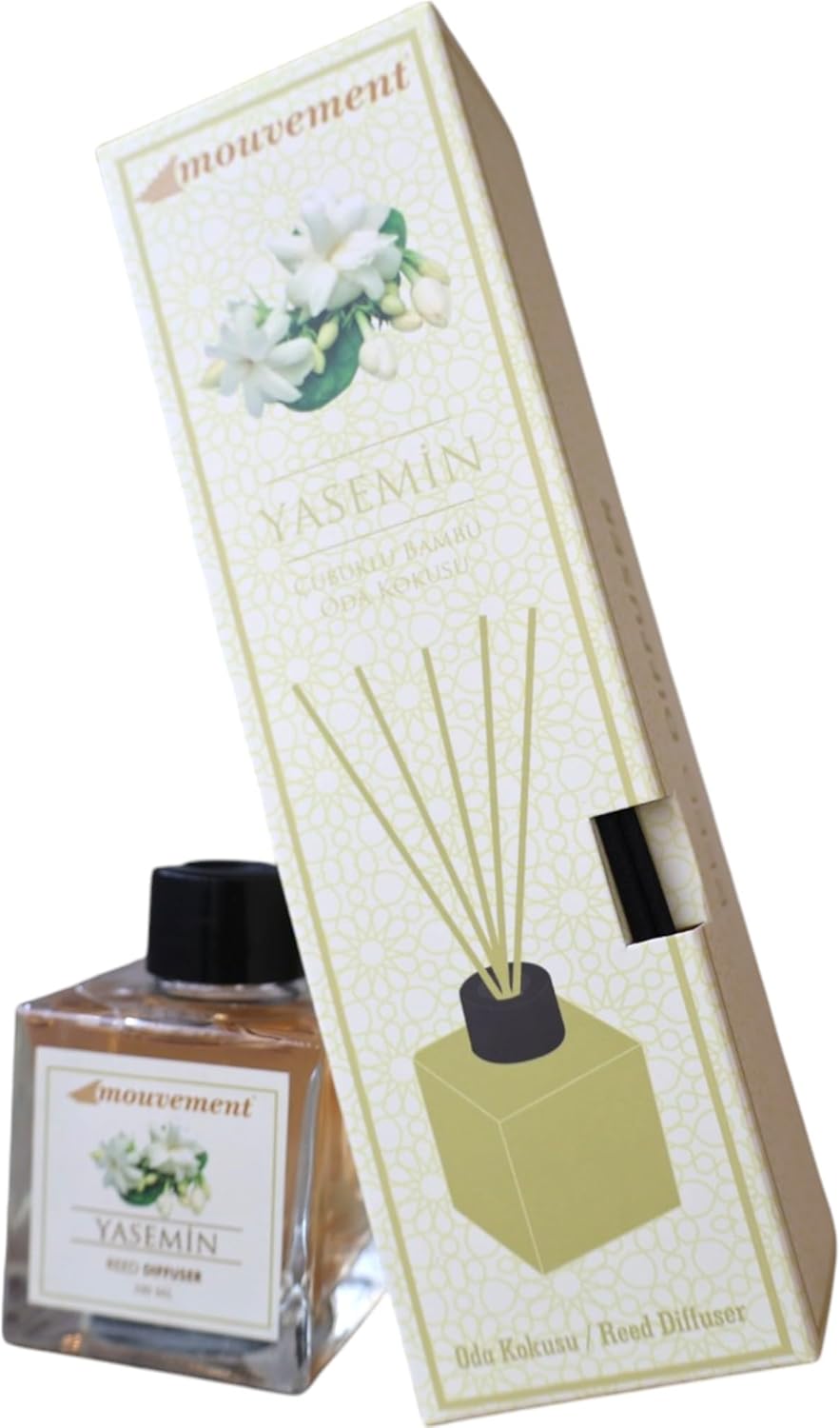 Alternative view of MOUVEMENT Yasemin 100 ml Çubuklu Oda Kokusu Evinize Doğal Ferahlık ve Zarafet Katın