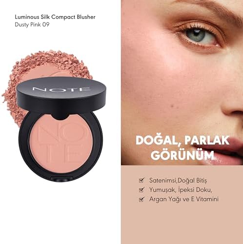 Alternative view of Cosmetics Luminous Silk Compact Blusher 09 Dusty Pink Toz Allık