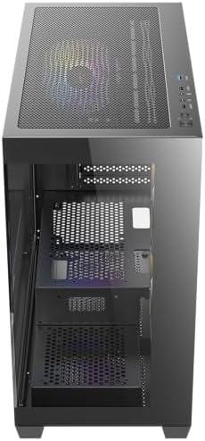 Alternative view of Antec CX300 ARGB Gaming Kasa – 4x ARGB Fanlı, Temperli Cam Yan Panel, ATX Mid Tower Siyah
