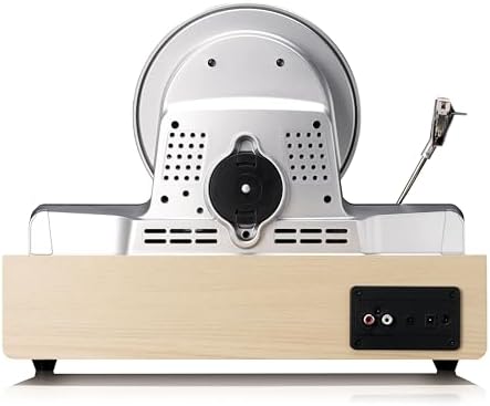 Alternative view of Lenco LSA-071SI – Tam otomatik dikey pikap, dahili hoparlörlü ve Bluetooth® – Gümüş