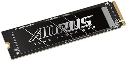Alternative view of GIGABYTE DISK SSD 2TB M2 AORUS GEN5 14000 AG514K2TB