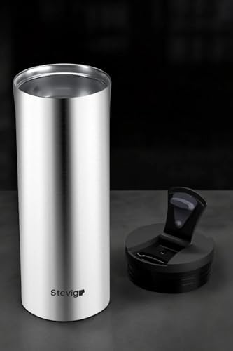 2 Go Paslanmaz Çelik Termos Bardak 400 Ml Travel Mug Inox ST-200