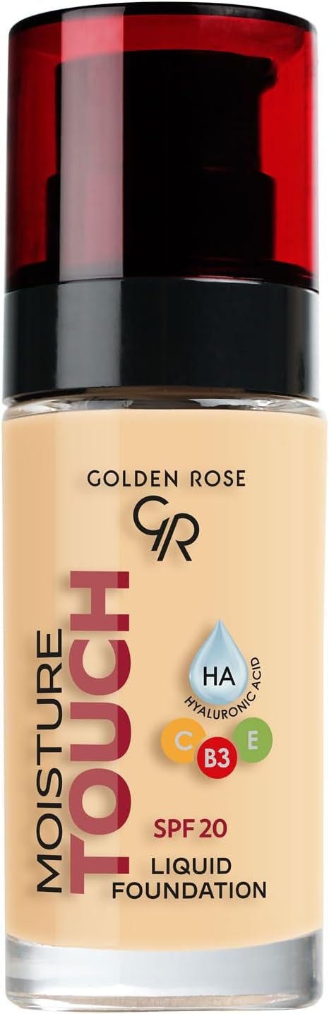 Moisture Foundation No: 105 - Hyaluronik Asitli Nemlendirici Fondöten SPF 20-30 ml