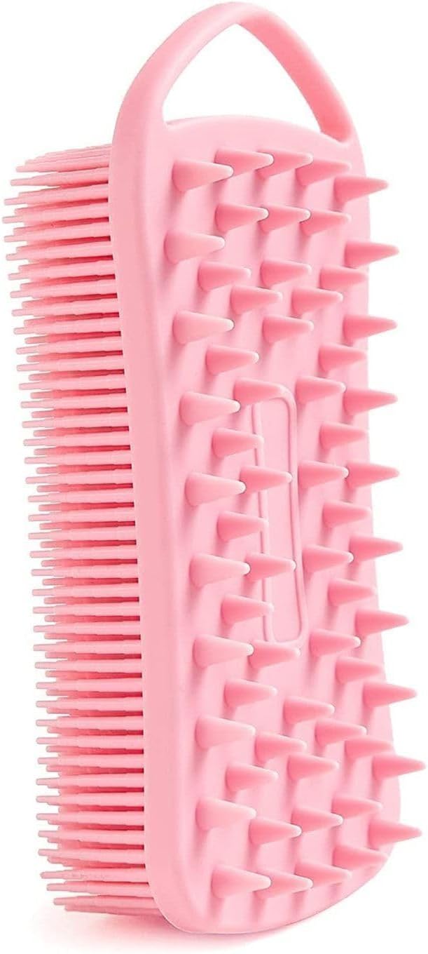 Alternative view of Pop Beauty Çift Taraflı Silikon Vücut Ve Saç Bakım Fırçası, Saç Ve Vücut Derisine Masaj Yapan Şampuan Tarağı Popbeauty00015