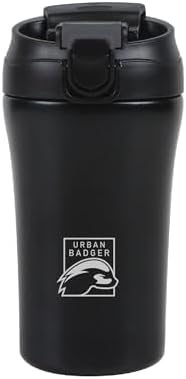 Alternative view of Badger Pipetli kapaklı Siyah Çelik Termos 380 ML, Dayanıklı Kamp Ekipmanları, Kamp Aksesuarları, Açık Hava Sporları, Doğa Sporları, Yürüyüş, Kamp Mutfağı, Kamp Malzemeleri