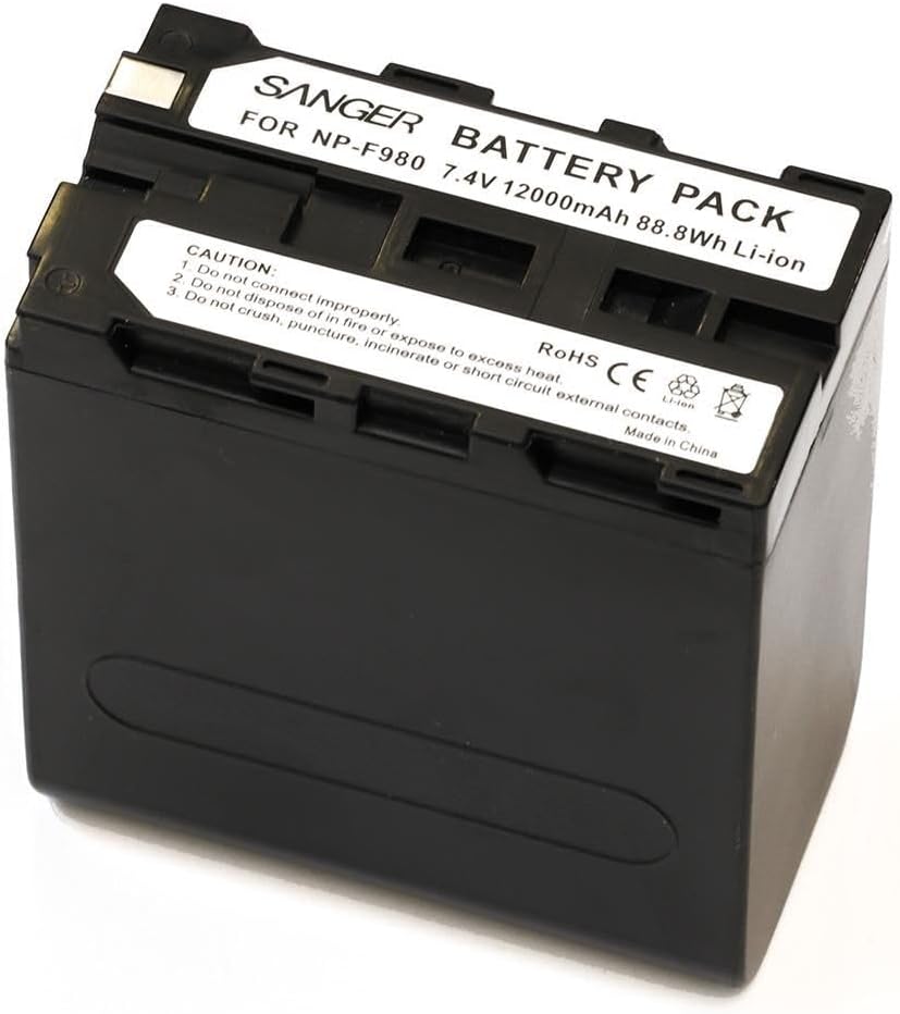 NP-F980 12000mah Kamera Batarya