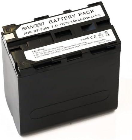 Alternative view of NP-F980 12000mah Kamera Batarya