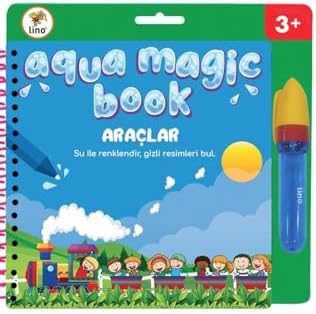 Aqua Book Araçlar (Sihirli Boyama Kitabı)