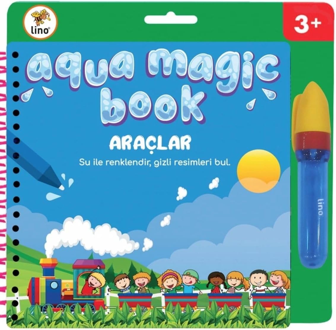 Alternative view of Aqua Book Araçlar (Sihirli Boyama Kitabı)