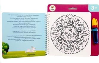 Aqua Book Mandala (Sihirli Boyama Kitabı)