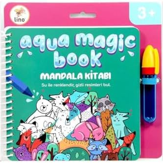 Alternative view of Aqua Book Mandala (Sihirli Boyama Kitabı)