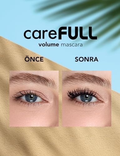 Alternative view of Hacim Veren Besleyici Maskara Siyah Carefull Volume 000