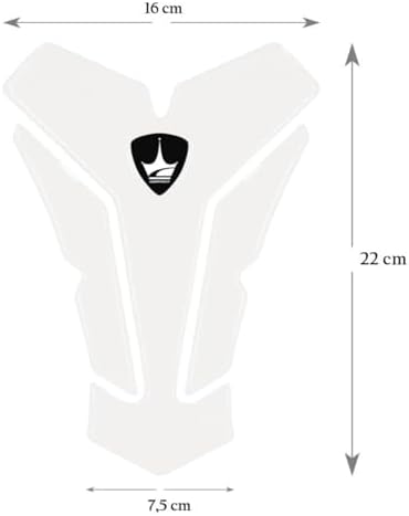 Alternative view of Tank Pad | Ducati, MV Agusto ile Uyumlu | Kaydırmaz ve Dayanıklı Karbon | Motosiklet Tank Pad GT09 (Şeffaf - Transparan)