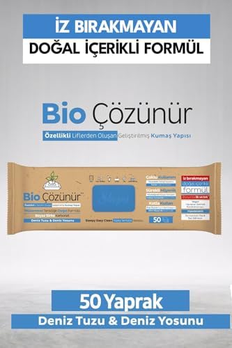Alternative view of Bio Çözülür Deniz Tuzu ve Yosunu 50 Yaprak