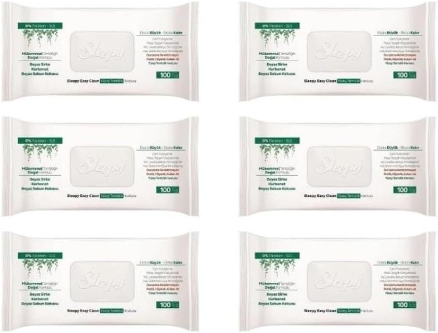 Yüzey Temizlik Havlusu 100 Yaprak 6 Paket (600 Yaprak)