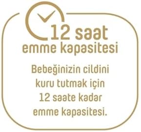 Pure Baby Organik Pamuklu Cırtlı Bez Ekonomik Paket 4 Numara Maxi 200 Adet