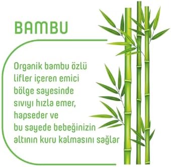 Alternative view of Pure Baby Organik Bambu Özlü Külot Bez 3'Lü Paket 4 Numara Maxi 144 Adet