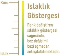Alternative view of Pure Baby Organik Pamuklu Cırtlı Bez Ekonomik Paket 5 Numara Junior 152 Adet