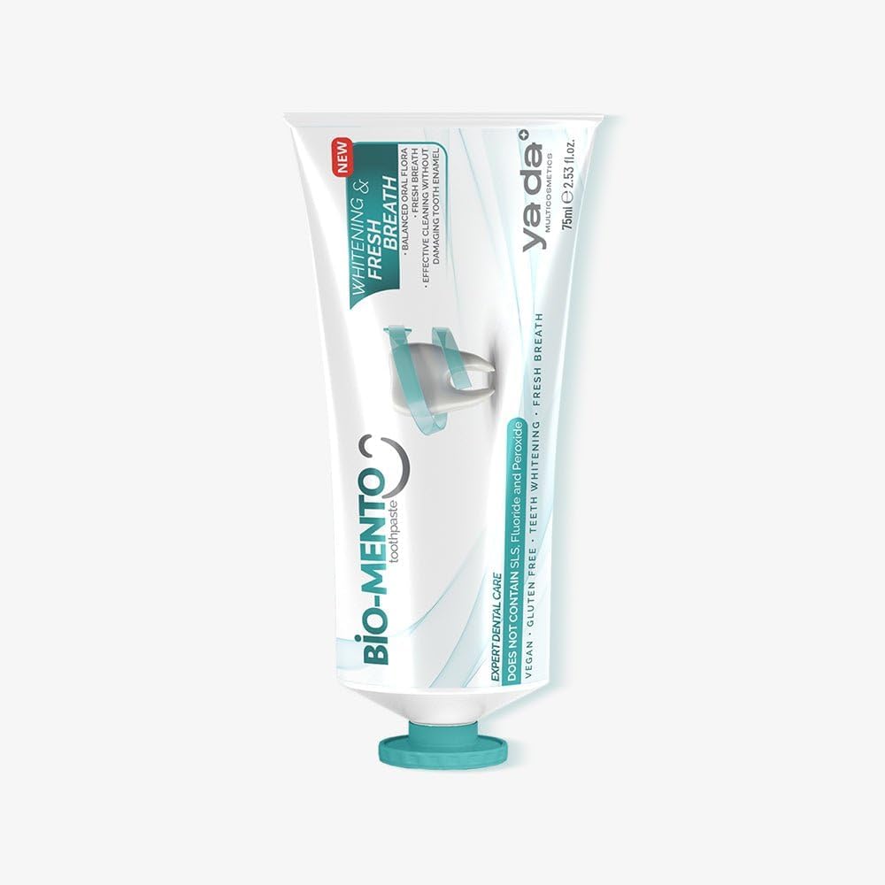 Alternative view of Bio-mento Ağız Kokusunu Önleyen Beyazlatıcı Florürsüz Diş Macunu, 75 ml