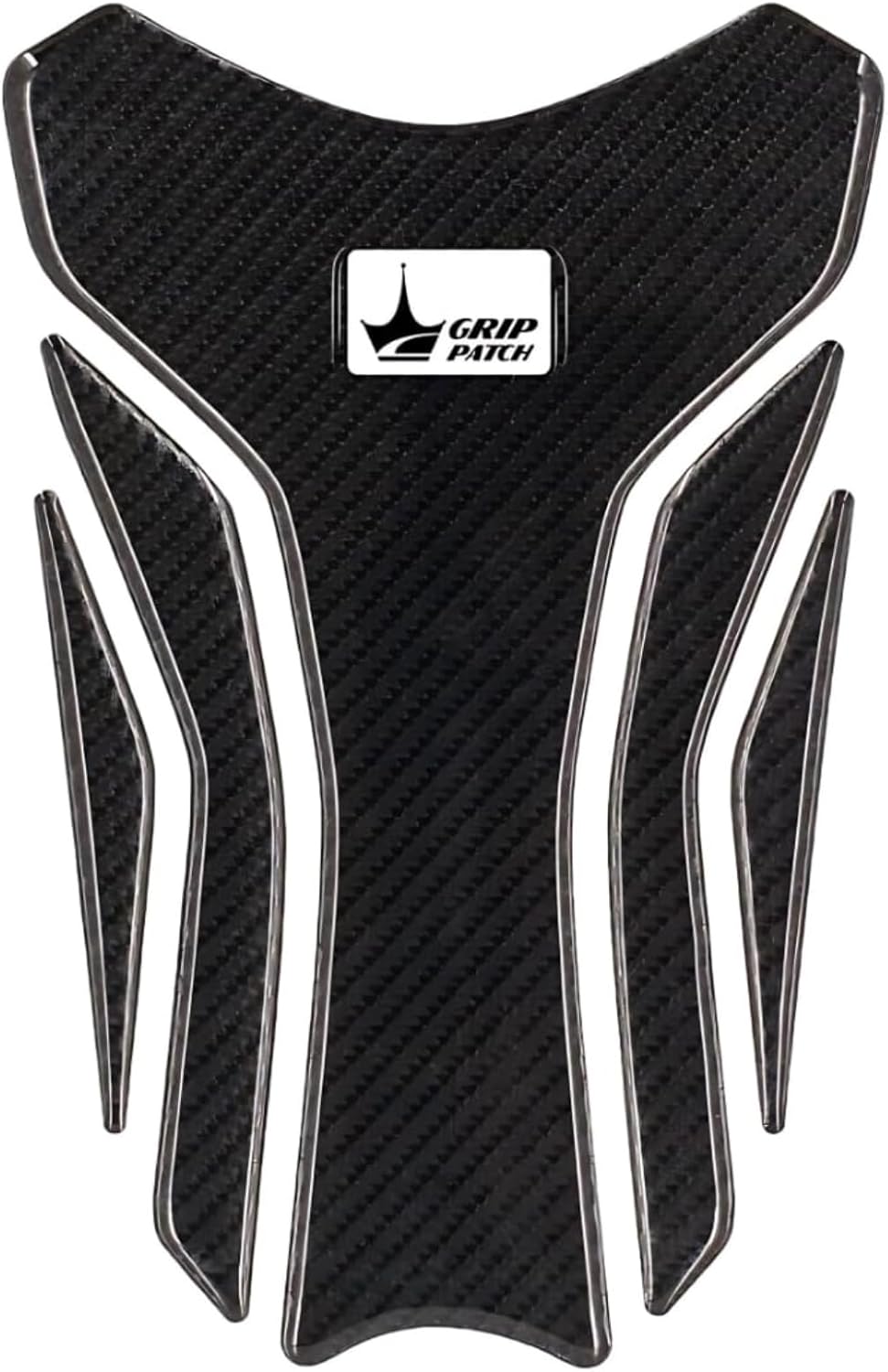 Alternative view of Tank Pad | Aprilia, KTM, Kawasaki, ile Uyumlu | Kaydırmaz ve Dayanıklı Karbon | Motosiklet Tank Pad | GC07 (Karbon)