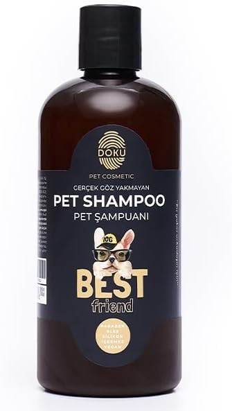 Alternative view of Doku Pet Cosmetic Kedi ve Köpek Şampuanı 500 ml | Göz Yakmayan, Doğal ve Anti Alerjen Formül | Köpeklerde Kaşıntı Giderici Etki