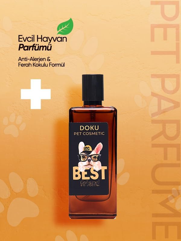 Alternative view of Doku Pet Cosmetic Kedi ve Köpek Parfümü 50 ml | Kalıcı Kokulu, Anti-Alerjen ve Köpek Koku Giderici