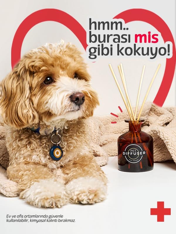 Alternative view of Doku Pet Cosmetic Pet Diffuser 200 ml | Kedi ve Köpek Koku Giderici, Evcil Hayvanlı Ortamlar için Kalıcı Oda Kokusu