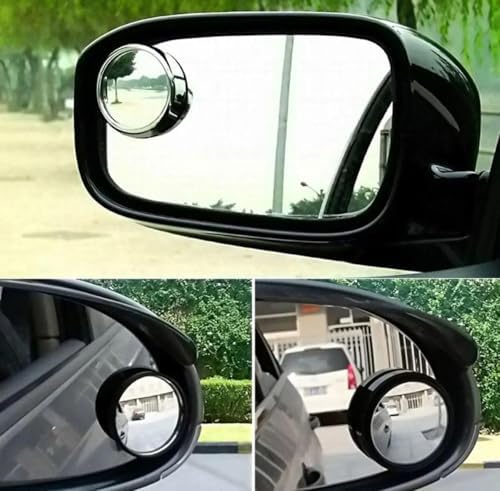 Alternative view of Ayarlanabilir Oto Kör Nokta Ayna Seti 2 Adet Araç 360° Dönebilen Oynar Özellikli Oto Kör Nokta Aynası Dikiz Arka Yan Görüş Güvenlik Etme Sürüş Yardımcı Kör Nokta Ayna Seti 2'li