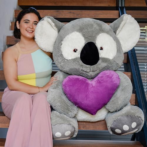 Alternative view of Dev Koala Pelüş Sevimli Ayıcık,Hollywood Ayısı,Doldurulabilir Pelüş Oyuncak,Aşık,Sevgilier Günü Ayısı,Pelüş Ayı,,