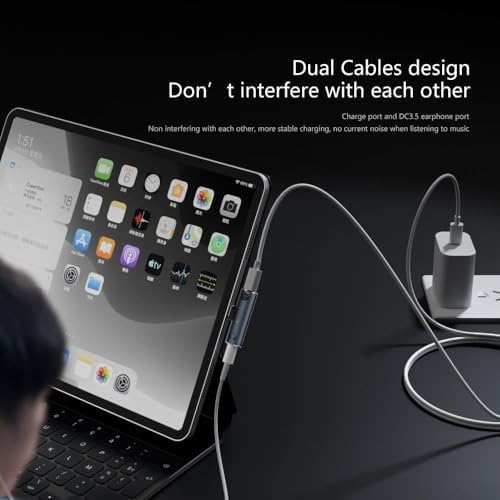 Alternative view of 2in1 Type C to 3.5mm Kulaklık Type C 100W Hızlı Şarj Dönüştürücü OTGCX