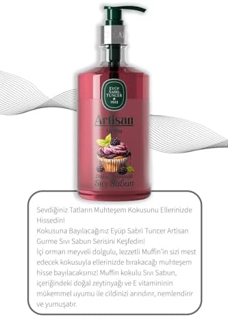 Artisan Muffin Sıvı Sabun 600 ML 5 Al 4 Öde ve Rosie Pamuk