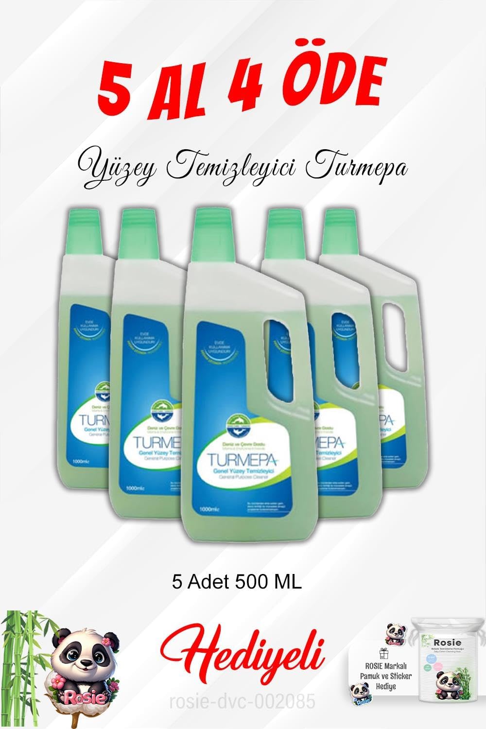 Alternative view of Yüzey Temizleyici 1000 ML 5 Al 4 Öde ve Rosie Pamuk