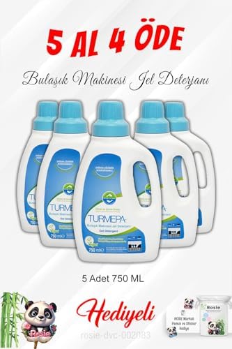 Alternative view of Bulaşık Makinesi Deterjanı 750 ML 5 Al 4 Öde ve Rosie Pamuk