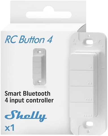 Alternative view of BLU RC Düğmesi 4 | Akıllı Bluetooth 4 Düğmeli Uzaktan Kumanda | Ev Otomasyonu | iOS Uygulaması | Çoklu Tıklama | Manyetik Tutucu | Garaj Kapısı Açıcı | Işık Kontrolü | Sahne Kontrolü