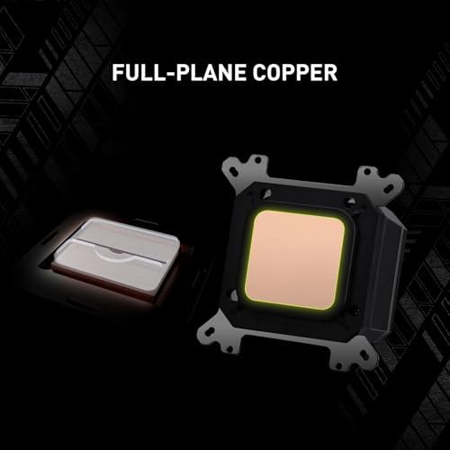 Alternative view of MSI MAG CORELIQUID A15 360 - AIO ARGB CPU Cooler - 360mm Radiator - LGA 1851 Ready - Triple 120mm ARGB PWM Fans,