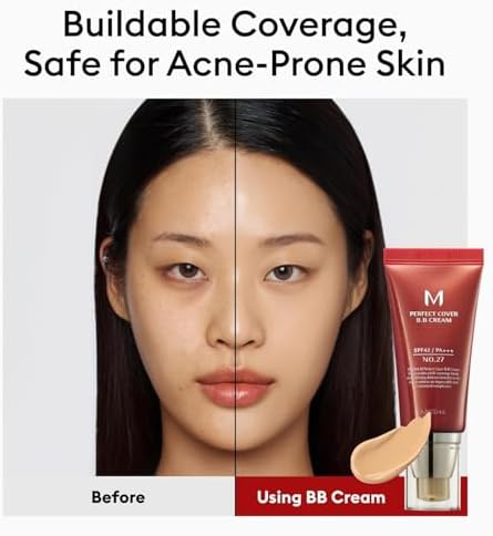 Mükemmel Kapatıcılık Sunan Çok Fonksiyonlu M Perfect Cover BB Cream Ex SPF42 PA+++ No.22 (20ml)