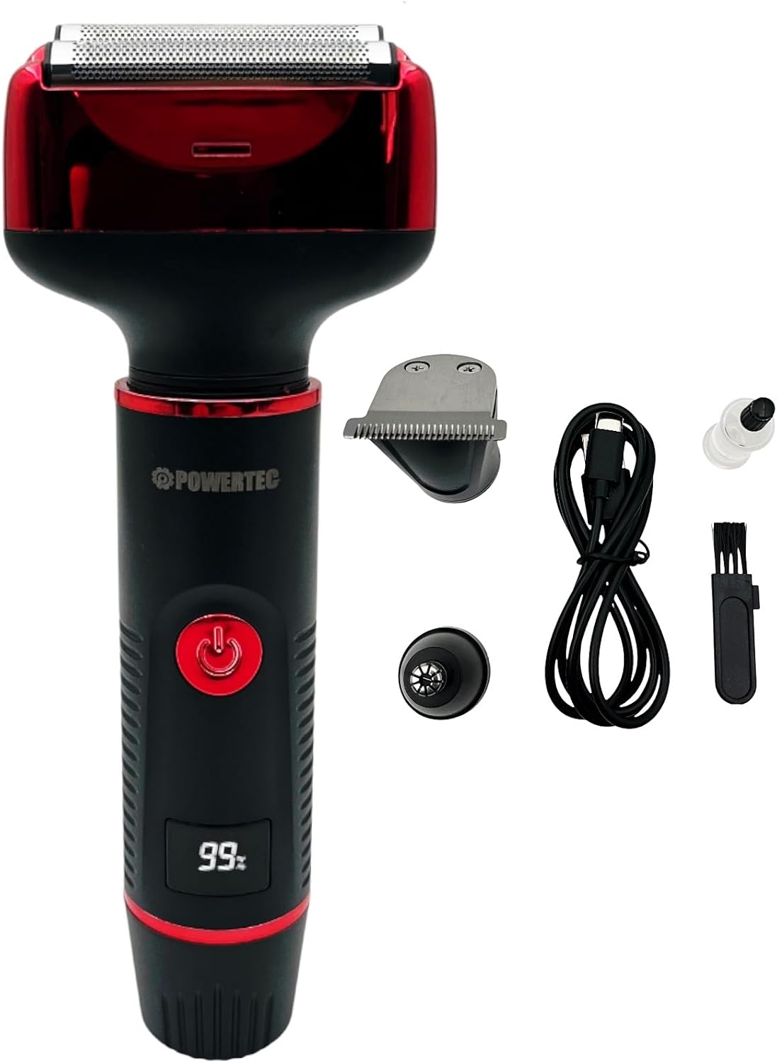 Alternative view of POWERTEC TR-275 3/1 Profesyonel Günlük Sakal Tıraş Makinesi Kulak Temizleme Burun Kılı Erkek Bakım Kit