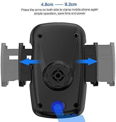 Alternative view of TR-55 Araç İçi Esnek Telefon Tutucu 3ü1 Arada Orta Konsol - Ön Cam ve Havalandırma Çıkışı (Gri)