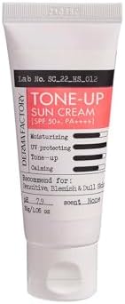 Alternative view of DERMA FACTORY Ton Eşitleyici Pembe Tonlu Kalamin İçeren Vegan Güneş Kremi Derma Factory Tone Up Sun Cream 30 GR