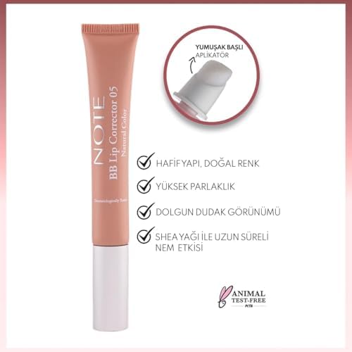 Cosmetics BB Lip Corrector 05 Renk Eşitleyici Dudak Parlatıcısı, Nude