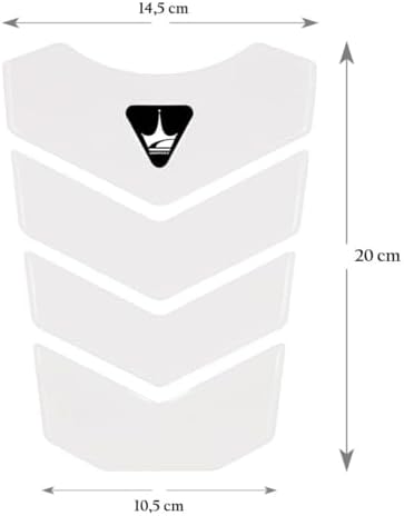 Tank Pad, Triumph ile Uyumlu Tank Pad, Kaydırmaz Motosiket Tank Padi, Dayanıklı Motosiklet Yakıt Tankı Koruma. GT02 (Şeffaf - Transparan)