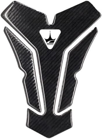Tank Pad | Triumph ile Uyumlu | Kaydırmaz ve Dayanıklı Karbon| Motosiklet Tank Pad | GC06 (Karbon)